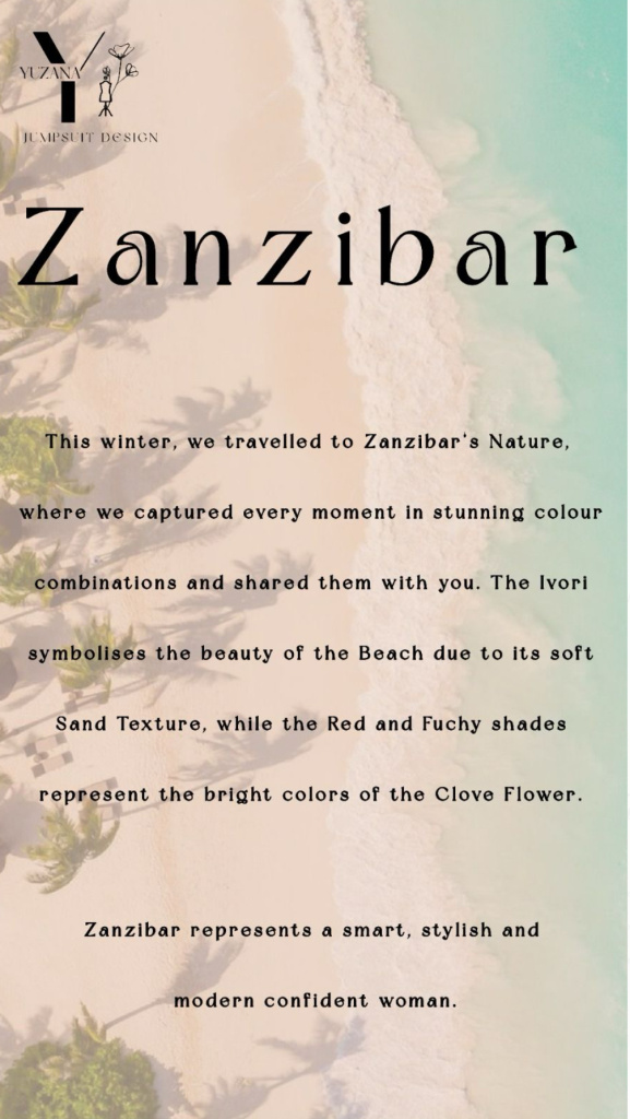 Winter Collection 2024-Zanzibar Collection